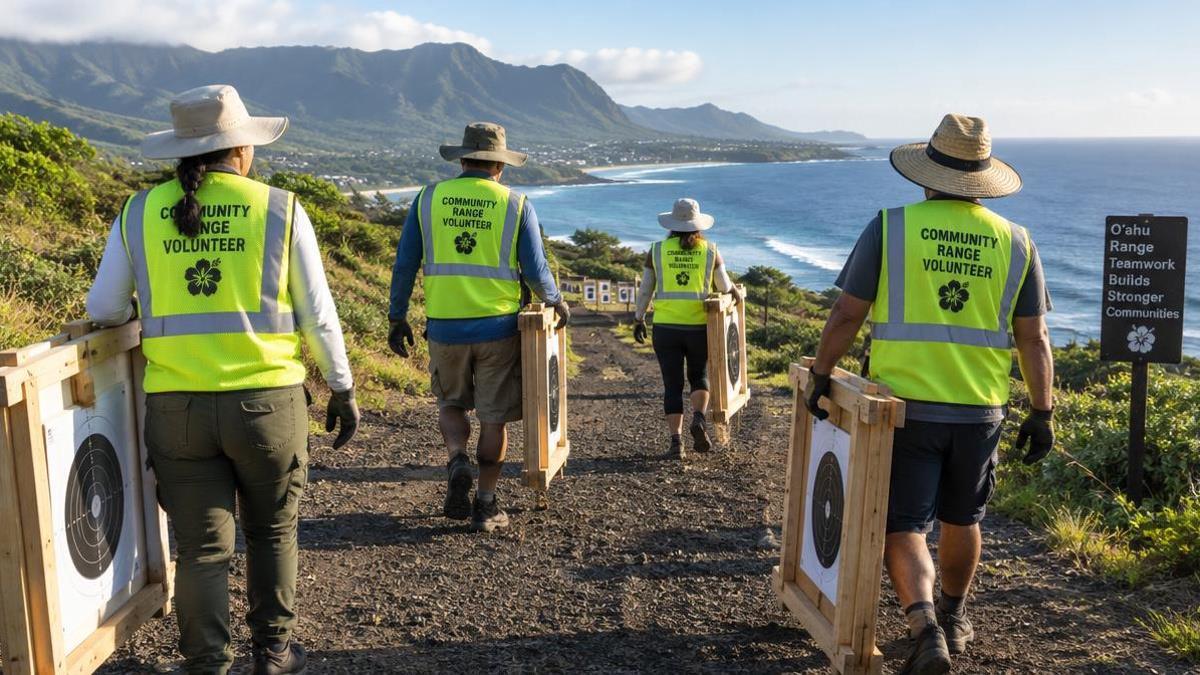Volunteers Keep Koko Head Range Running Smoothly — Hawaii Rifle Association blog Volunteers Keep Koko Head Range Running Smoothly